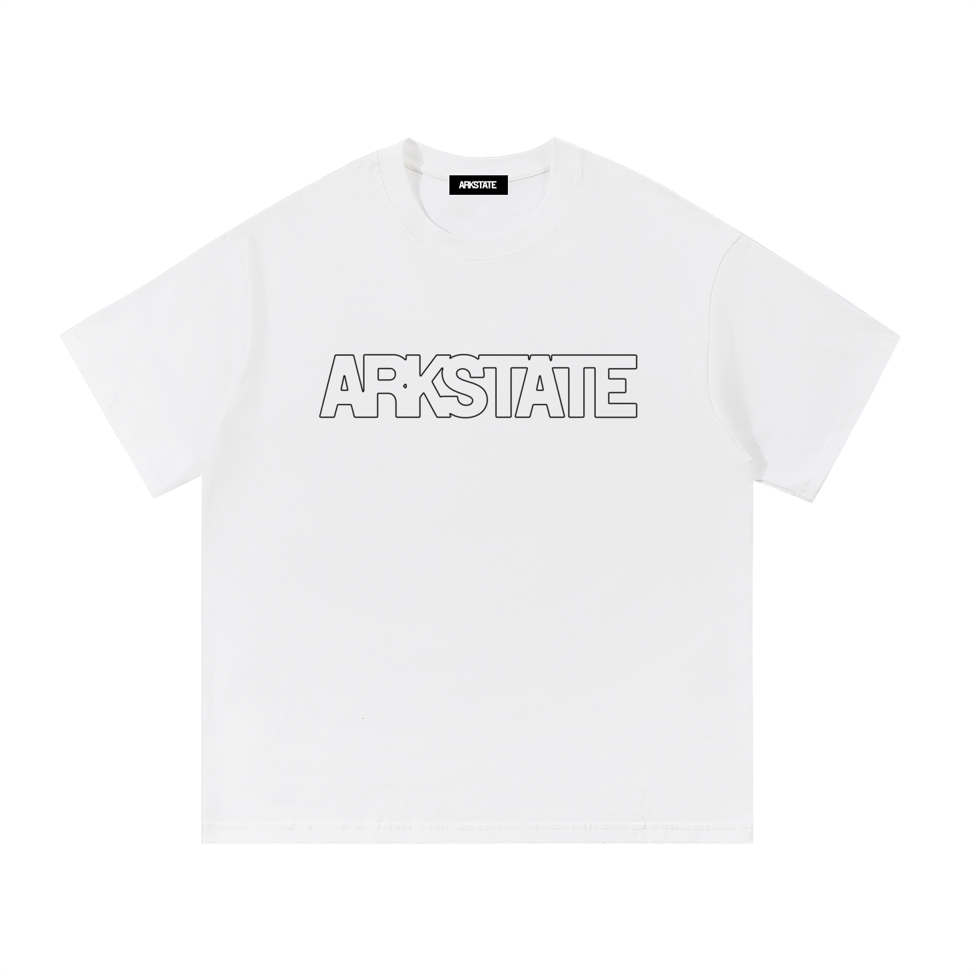 White Stencil Tee